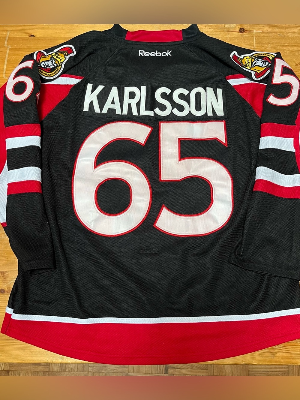 Erik Karlsson Ottawa Senators Reebok Hockey Jersey